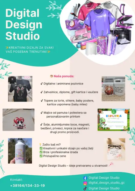 digital design studio flajer