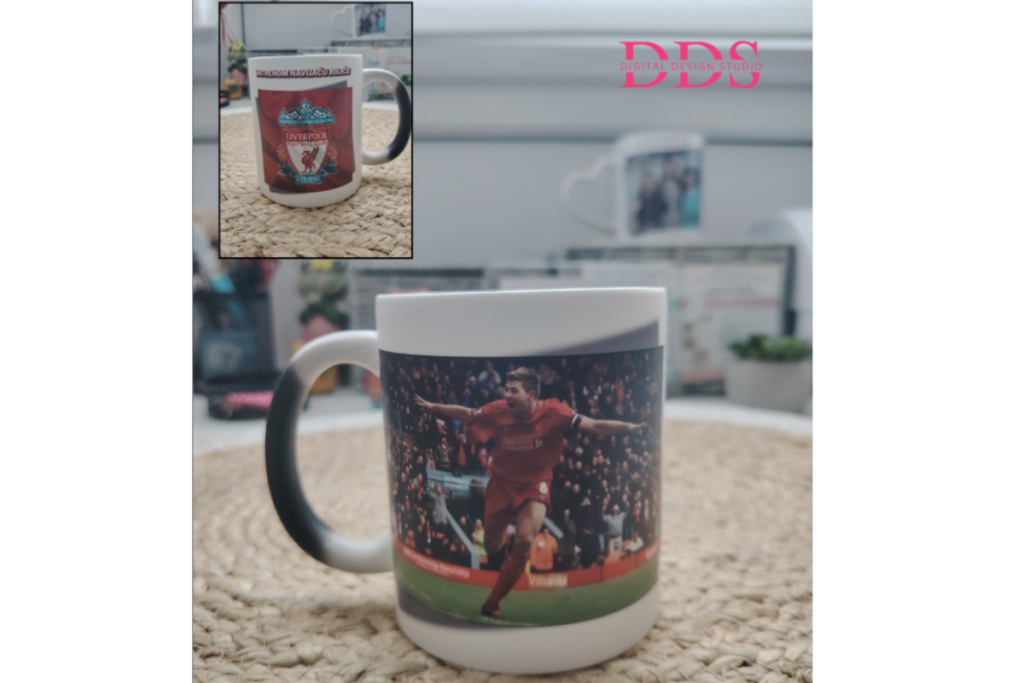 šolja koja menja boju