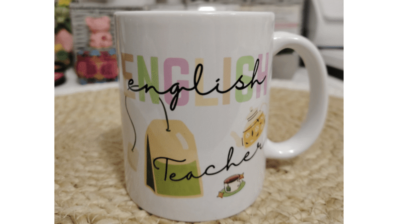 šolja za nastavnicu engleskog